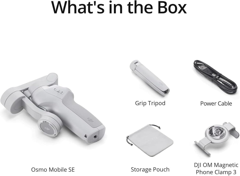 DJI Osmo Mobile SE Smartphone Gimbal | 3-Axis Stabilizer for Vlogging